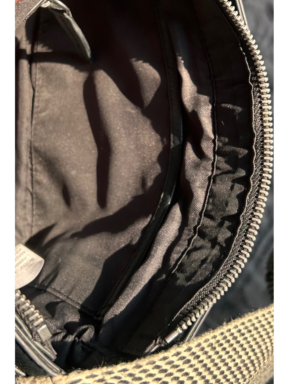 Lucky Brand Black Bohemian Leather Crossbody Bag with Adjustable Woven Strap - Picture 6 of 7